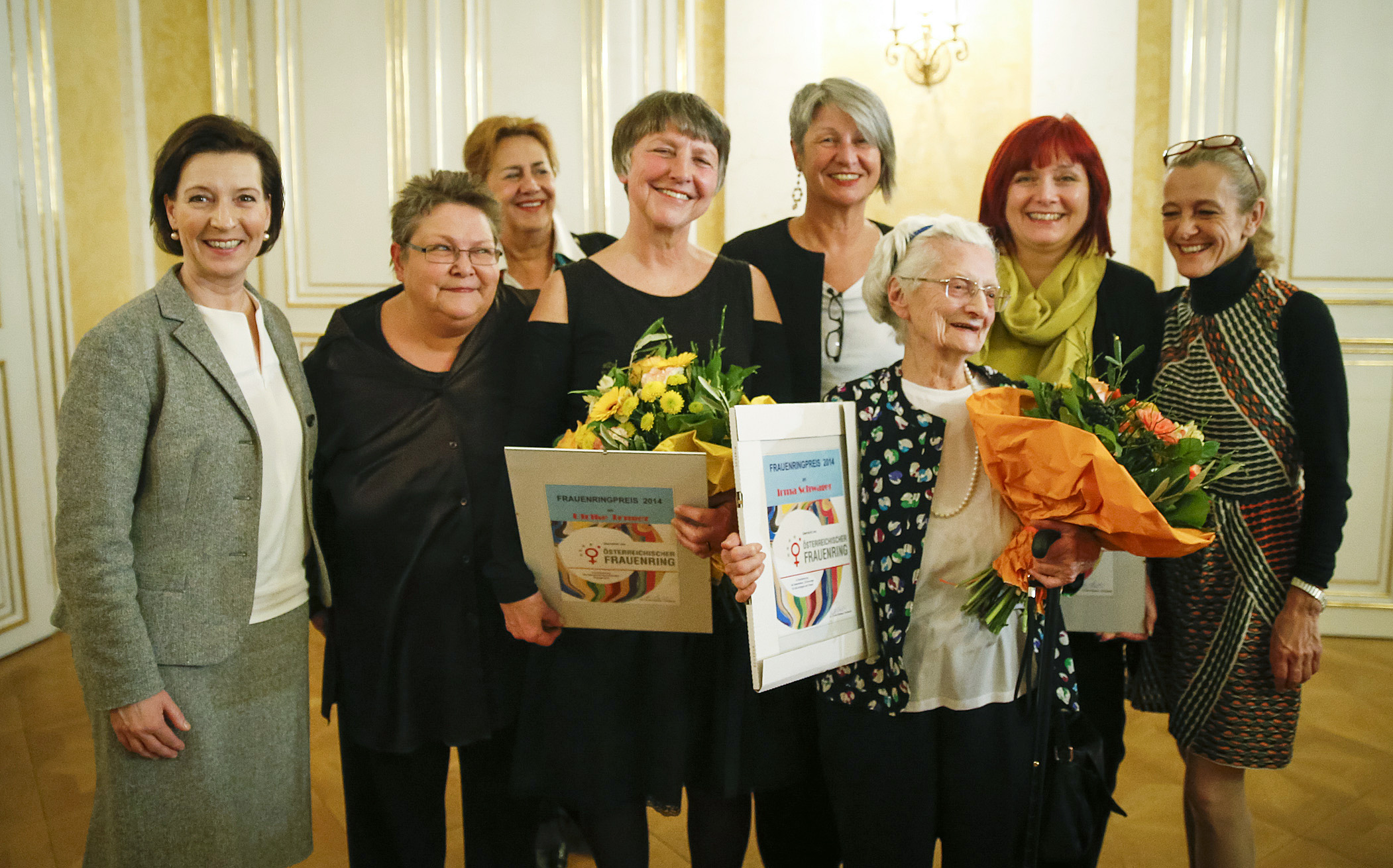 Frauenring-Preisträgerinnen 2014 Frauenring-Preisträgerinnen 2014