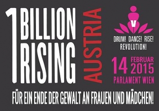 Ankündigung von One Billion Rising Austria